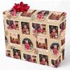Custom Christmas Wrapping Paper Personalized Fun Gift Wrap Paper with Photo/Funny Face: Made in USA for Kids Boys Girls Baby Men Women Couple 58 inch X 23 inch Per Roll view 2