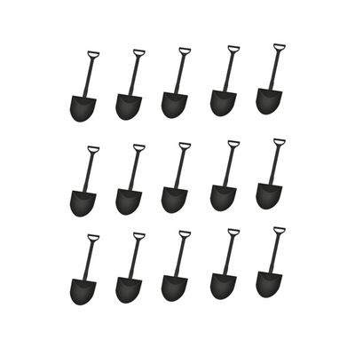 Aliotech 30PCS Plastic Mini Ice Cream Dessert Spoon Shovels Pudding Yogurt Spoons for Family or Party(30Pcs)