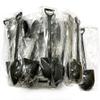 Aliotech 40PCS Plastic Mini Ice Cream Dessert Spoon Shovels Pudding Yogurt Spoons for Family or Party(40Pcs) view 2