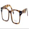 Calabria Enhance 3928 Kids Rectangular Blue Light Blocking Reading Glasses +0.75 Tortoise Havana Brown Gold Girls view 1