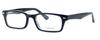 Calabria Enhance 3928 Kids Rectangular Reading Glasses +6.00 Black Crystal Girls