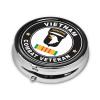 101st Airborne Division Vietnam Veteran Round Pill Box Streamline Daily Medication Routine view 2