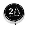 2A 1776 Round Pill Box Streamline Daily Medication Routine view 1