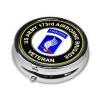 173rd Airborne Brigade Round Pill Box Streamline Daily Medication Routine view 2