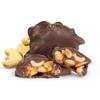 Chocolate Caramel Cashew Nut Clusters Gift Box - by It's Delish | 12 OZ Premium Dark Chocolate Covered Nuts with Carmel Clusters | Christmas Gifts Box of Chocolates Candy Nut Turtles with Cashews  Vegan, Kosher view 4