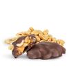 Chocolate Caramel Peanut Clusters Gift Box - by It's Delish | 12 OZ Premium Dark Chocolate Covered Nuts with Carmel Cluster | Christmas Gifts Box of Chocolates Candy Nut Turtles  Vegan, Kosher view 3
