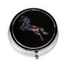 American Horse Round Pill Box Streamline Daily Medication Routine view 1