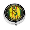 1st Cavalry Division Vietnam Veteran Round Pill Box Streamline Daily Medication Routine view 1