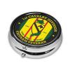 1st Cavalry Division Vietnam Veteran Round Pill Box Streamline Daily Medication Routine view 2