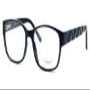 Calabria Enhance 3959 Oval Reading Glasses +2.50 Black Women view 1