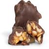 Chocolate Caramel Rice Crispies Clusters Gift Box - by It's Delish | 12 OZ Premium Dark Chocolate Covered Crips Rice Nuts with Carmel Cluster without Nuts | Christmas Gifts Box of Chocolates Candy Turtles  Vegan, Kosher view 3