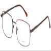 Calabria Enhance 4106 Rectangular Reading Glasses +0.75 Brown Men 60mm view 1
