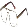 Calabria Enhance 4106 Rectangular Reading Glasses +5.00 Brown Men 63mm view 1