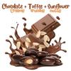 Chocolate Covered Toffee Coated Sunflower by It's Delish, 5 lbs Bulk Bag | Dark Chocolate Candy Nuts Bulk Sunflower Chocolates Sweet & Crunchy Nut Snack | Vegan, Kosher view 3