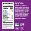 Milton's Gluten Free Crackers Variety Bundle (Crispy Sea Salt, Everything, Salt & Vinegar) - Non-GMO Project Verified, Kosher, Certified Gluten Free, Whole Grains In Every Bite - 4.5 Oz, Pack of 3 view 4