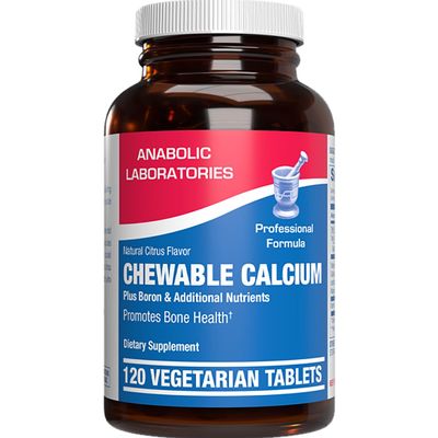 Chewable Calcium Supplement for Women - Clinical Bone Supplement with Chewable Calcium with Vitamin D Magnesium and Boron Complex for Bone Health & Strength Support - Made in The USA - 30 Servings