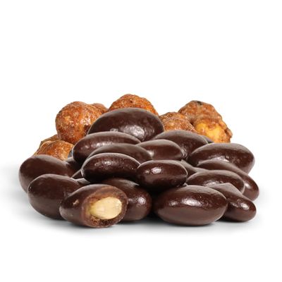 Chocolate Covered Toffee Coated Sunflower by It's Delish, 2 lbs Bulk Bag | Dark Chocolate Candy Nuts Bulk Sunflower Chocolates Sweet & Crunchy Nut Snack | Vegan, Kosher