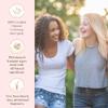 Organic 78 PC Tween & Teen Period Kit. Certified Organic Cotton -Includes 30 DayPads, 15 Regular TeenPads, 15 OvernightPads, 15 Natural Feminine Wipes, A Pre-Stocked to-Go Period Kit & More! view 3