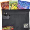 Califari Lockable Smell Proof Stash Bag Pouch Case Container (11x7)  Durable 100% Odor Proof Lined Bag with Combination Lock  Great for Travel - Safe Discreet Durable & Weatherproof (Blueberry) view 2
