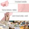 100 Pieces 3-ply Light Pink Paper Napkins 13 x 15.7 Inches Guest Towels Disposable Bathroom Paper Hand Towels for Bathroom Kitchen Wedding Birthday Party Disposable Napkins view 3