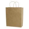 100 Pcs thick Kraft Paper Bags 10x12x4"Large Shopping Bags with handles BulkCraft Gift Bags, Retail Bags, Recycled Bulk, Brown Paper Bags for WeddingPackaging, Birthday PartyBusiness, Goody and view 1