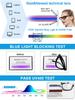 WEMOOTANTS Cat Eye Reading Glasses Women Blue Light Blocking Black Readers 1.0 1.5 2.0 2.5 3.0 3.5 (Black,200) view 2