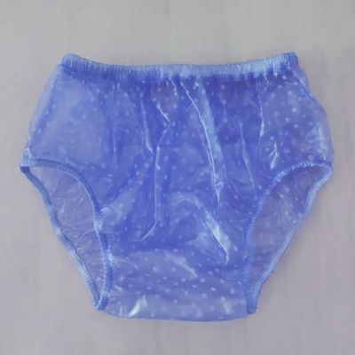 Plastic Pants for Adults with Incontinence,Adult Incontinence Pants,Adult Pull-On Over Pants Waterproof Incontinence Brief,Washable Leak Resistant,Unisex Soft,Noiseless and Reusable