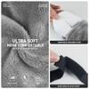 MEISENHOME Microwave Heated Eye Mask for Dry Eyes, Moist Heat Eye Compress Weighted Warm Eye Mask for Dry Eyes, Stye Eye Treatment, Puffy Eyes, Sleeping, Relaxation, Therapy (Light Grey) view 2