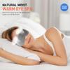 MEISENHOME Microwave Heated Eye Mask for Dry Eyes, Moist Heat Eye Compress Weighted Warm Eye Mask for Dry Eyes, Stye Eye Treatment, Puffy Eyes, Sleeping, Relaxation, Therapy (Light Grey) view 4