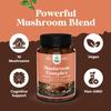 Advanced Mushroom Complex Capsules - 10X Lions Mane Supplement Capsules with Reishi, Chaga, Maitake & Shiitake for Brain Health Memory Support & Focus - Nootropic for Mental Clarity - 120 Count view 4