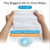 iCloth XL Screen Cleaning Wipes, Lint-Free and Streak-Free, Fast-Drying, Removes Dust, Fingerprints, and Smudges (20 XL Wipes) view 4