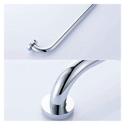 Grab Bar Bathroom Wall-Mounted Towel Rack - Perforated Installation, Stainless Steel Non-Slip Safety Handrails, Disabled to