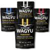 Five Star Wagyu Variety Beef Jerky, Soft & Mouth Melting & Tender, Award-Winning Premium Beef Jerky, No Artificial Ingredients, Premium Gift Snack, Nitrate/Nitrite-Free, Gluten-Free, Wagyu Snacks (4 Pack of 2oz-Total 8oz) view 1