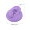 2pcs Colored Ear Model Simulation Ear Model Hearing Display Prop Ear Mold Piercing Teaching Model Human Ear Model Ear Presentation Model Piercing Ear Model view 3