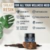 Ajoblanco 800 Mg Himalayan Shilajit Resin, Shilajit Pure Himalayan Organic, Shilajit Supplement with Purity, High Dosage & Potency for Energy, Strength & Immunity, Men & Women, 30 Grams view 3