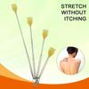 Juroicessry 1Pc Extendable Back Scratcher Claw Shape Back Scraper Back Massage Stainless Steel,Manual Back Massagers Small view 3