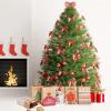 Christmas Bags for Gifts Kraft Paper 6pcs Candy Cookies Gift Tote Bag(D 6PCS) view 2