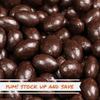 Chocolate Covered Toffee Coated Almonds by It's Delish, 12 Oz Bag | Dark Chocolate Candy Nuts | Chocolates Sweet & Crunchy Almond Nut Snack | Vegan, Kosher view 4