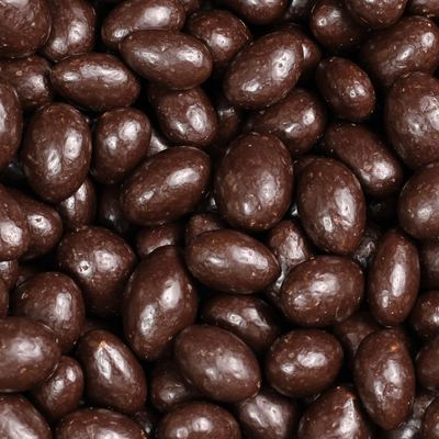 Chocolate Covered Toffee Coated Almonds by It's Delish, 5 Lbs Bulk Bag | Dark Chocolate Candy Nuts | Chocolates Sweet & Crunchy Almond Nut Snack | Vegan, Kosher