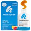 Healthycell Calm Mood Daily Liquid Supplement - Cortisol Manager & Mood Support Supplement for Stress with Ashwagandha, L-Theanine, Magnesium, 5-HTP, GABA & Saffron - 14 Gel Packs view 1