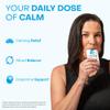 Healthycell Calm Mood Daily Liquid Supplement - Cortisol Manager & Mood Support Supplement for Stress with Ashwagandha, L-Theanine, Magnesium, 5-HTP, GABA & Saffron - 14 Gel Packs view 2