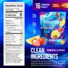 Electrolytes Powder Hydration Packets  Recovery Drink Mix with Sodium, Potassium, Magnesium, Calcium, Vitamin C & Zinc  Sugar Free, Keto, Non GMO & Vegan  Strawberry Lemonade  16 Sticks view 2