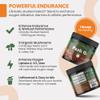 EarthNutri PeakO2 Workout Supplement - Mushroom Supplement for Pre Workout Endurance & Athletic Performance  No Additives, No Fillers  Supports Stamina, Strength & Recovery - 60 Servings view 2