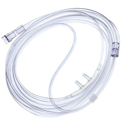 AmeriCan Goods Standart Connector Oxygen Nasal Cannula Adult 7ft Latex Free, Non-Flared Tip, Soft Tubing, Kink Resistant OXY Cannula (25)