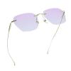 LifeArt Pure Titanium Frame Glasses/Blue Light Blocking Reading Glasses, Reduce Eyestrain, Stylish for Men and Women(Gold,+2.00 Magnification) view 1