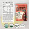 BeanVIVO (Pack of 3) Organics 16g Plant based Protein Three Bean Vegan Chili - Good Source of Fiber - Nutritious & Microwave Meals - Gluten-Free Plant Food - 10 oz view 2