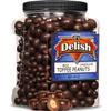 Milk Chocolate Toffee Coated Peanuts by It's Delish, 48 OZ Jumbo Container | Milk Chocolate Covered Candy Nuts Bulk Peanut Chocolates Sweet & Crunchy Nut Snack | Kosher Dairy view 1