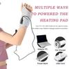 WOOLALA Heated Wrist Brace with Massager USB Portable Electric Heating Pad for Carpal Tunnel and Tendonitis Relief Massage Heated Wrap for Wrist Warmer for Left and Right Hand Common view 3