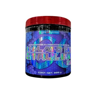 ALPHA NUTRITION CITRULIN MALATE 2:1 300GR, Blue