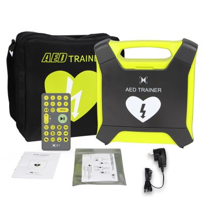 AED Trainer, XFT AED Training Kit CPR Equipment Training Device Automatic External Defibrillator Simulator, AED Trainer Professional for First Aid Trainee Beginner 2024 New Version(XFT-120GA)